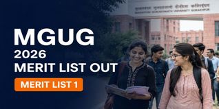 MGUG Merit List 1 2026 Released at mgug.ac.in; Check Document Verification Window
